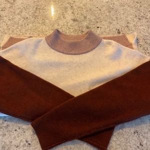 Madewell block sweater